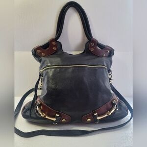 BRAND NEW , G.G.BOSS LEATHER HANDBAG